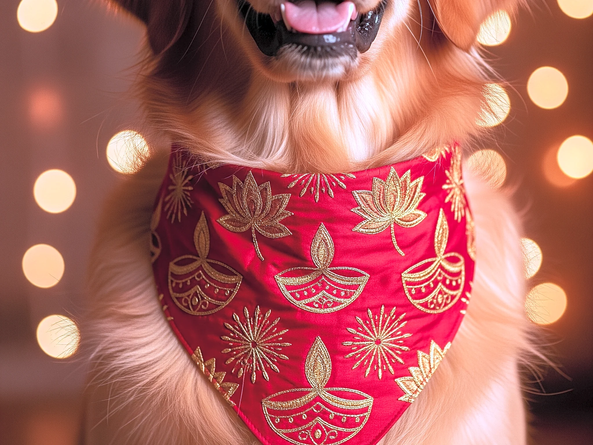 Custom Festive Pet Bandana