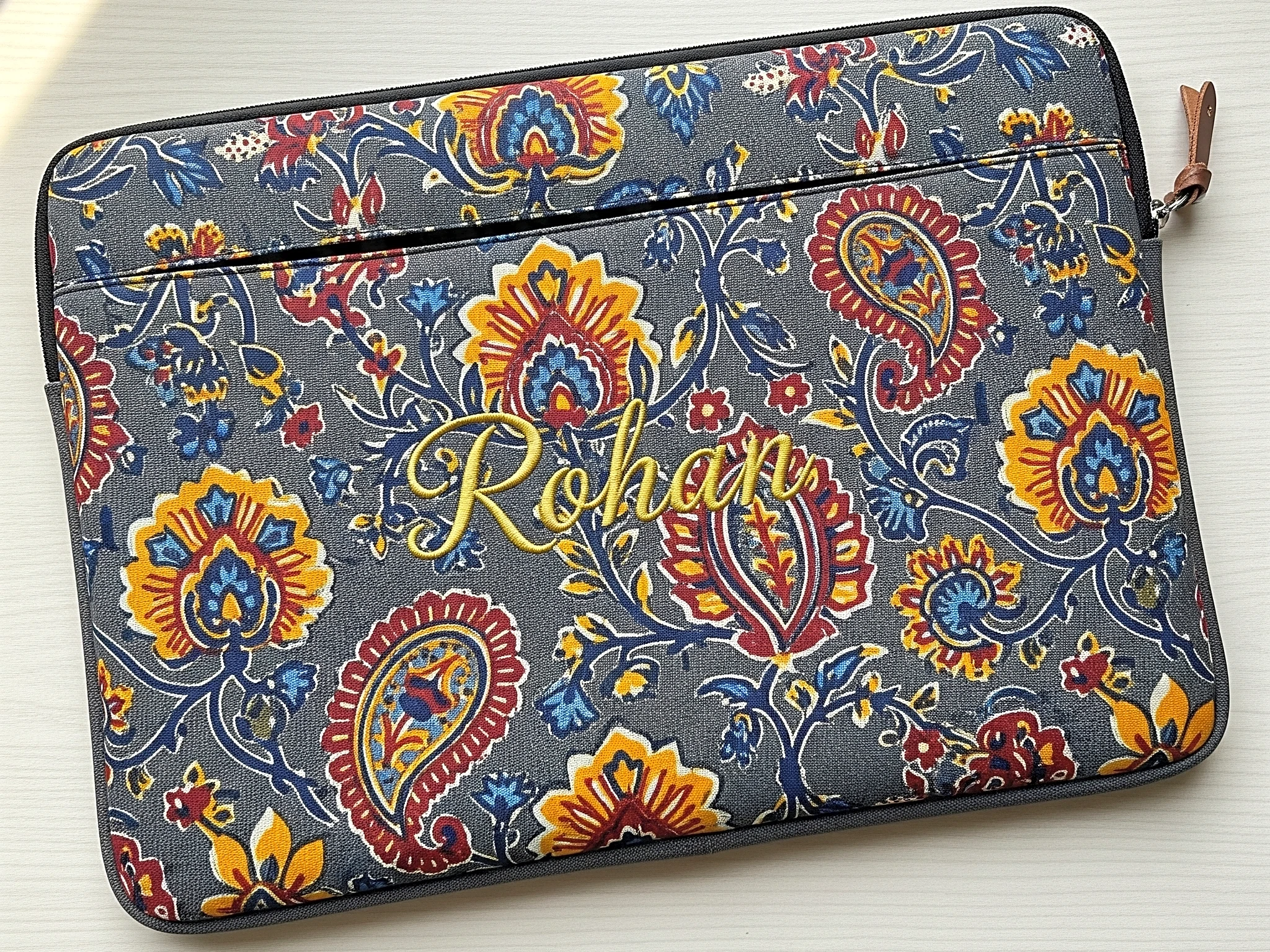 Custom Name Laptop Sleeve