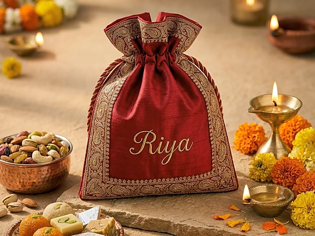 Personalized Diwali Potli