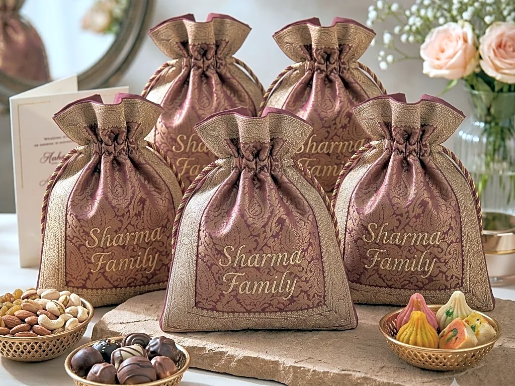 Personalized Return Gift Potli