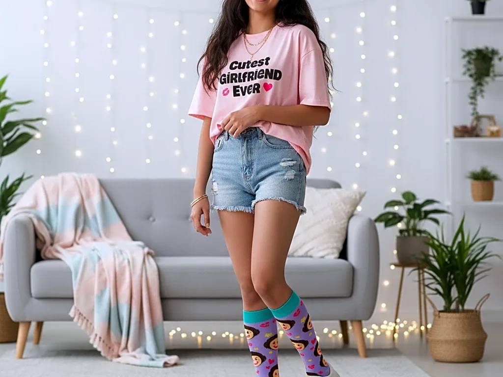 custom gifts for girlfriend socks
