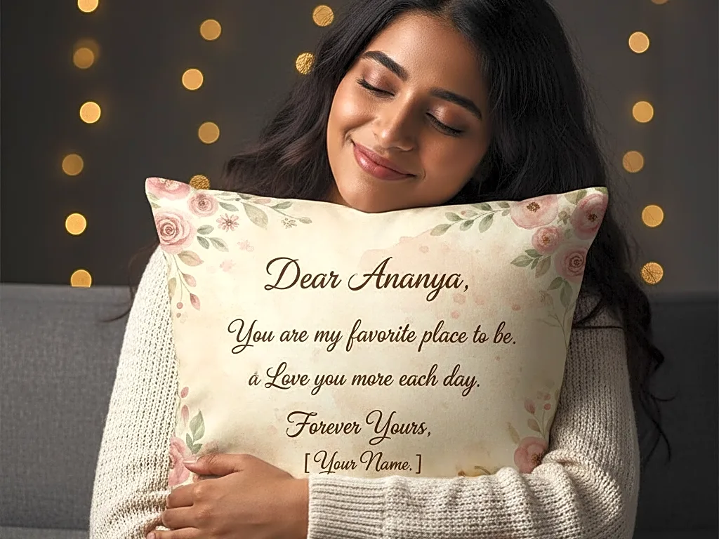 gifts for girlfriend bday cushions