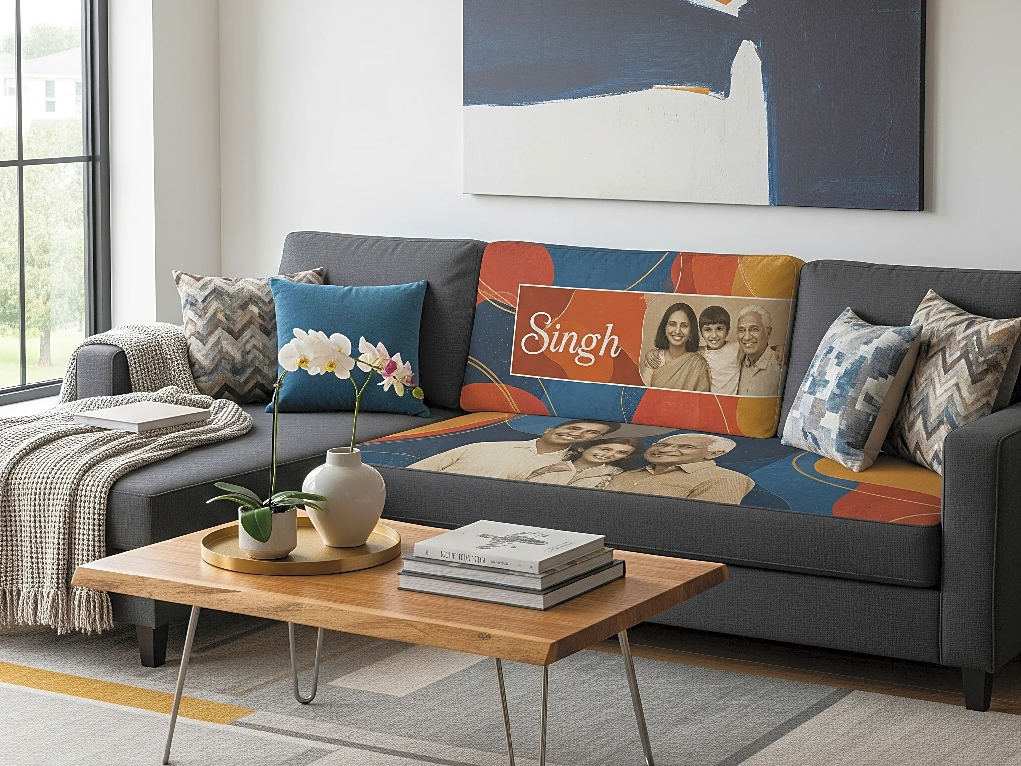 Cushion Customised Print