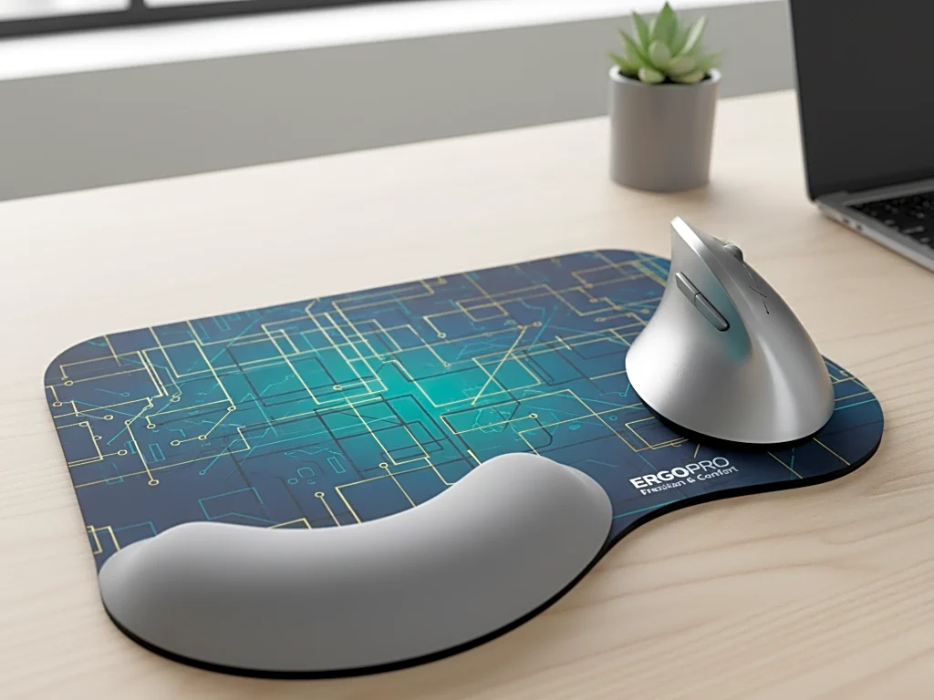 Custom Ergonomic Mouse Pad Design