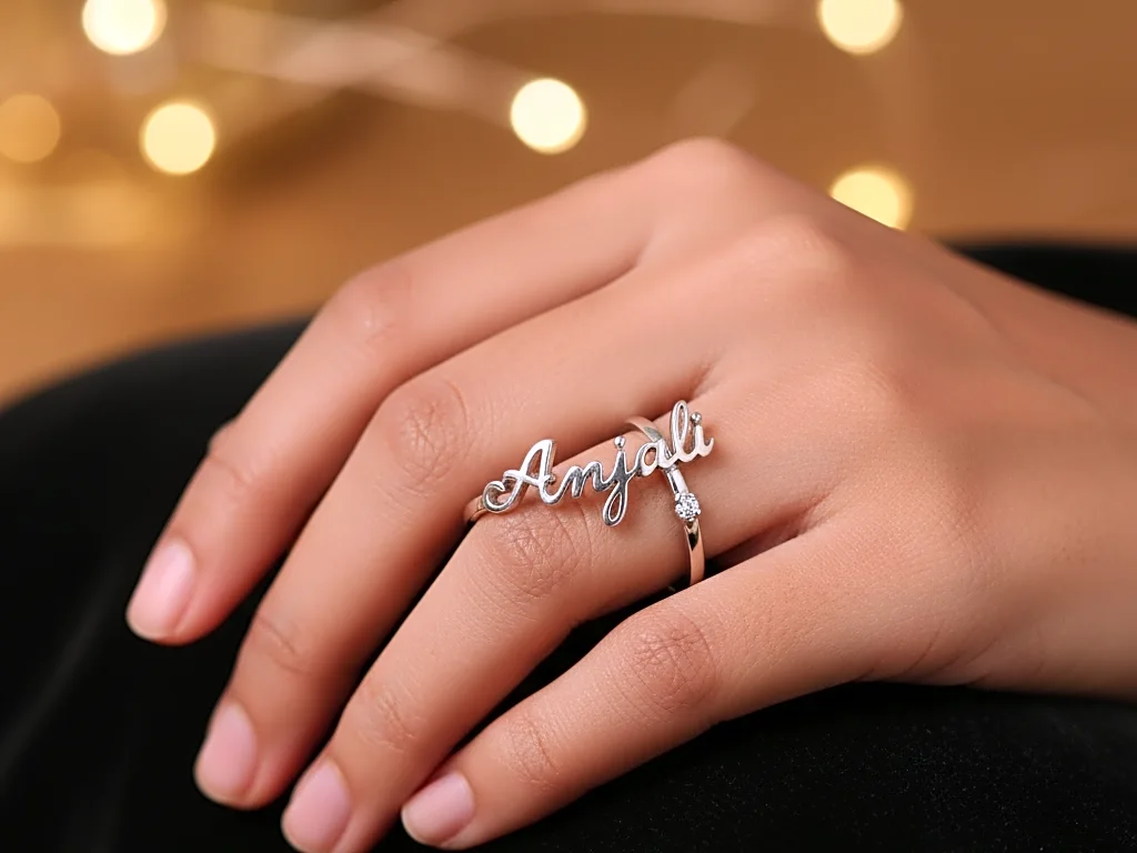 Personalized Name Ring Custom Jewelry