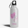Personalized [Designer] Sipper Bottle 650ML White | Love Art With Name