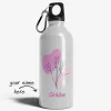 Personalized [Designer] Sipper Bottle 650ML White | Love Art With Name