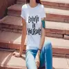 Believe in Yourself Printed T Shirt 