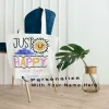 Just Be Happy Personalized Engineer Tote Bag 