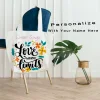 Love Without Limits Personalized Name Tote Bag 