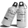 Personalized With Name [Soon To Be Lawyer]  Aluminum Sipper Water Bott