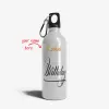 Personalized With Name [Happy Birthday]  Aluminum Sipper Water Bottle