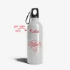 Personalized With Name [Happy Birthday]  Aluminum Sipper Water Bottle
