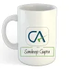 Personalized CA Art and Name Ceramic Mug 11 OZ 
