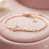 ladies name bracelet elegant