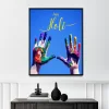 Vibrant Holi Wall Frame