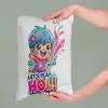 Custom Holi Cushion Gift