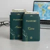 Customized passport cover with printed name