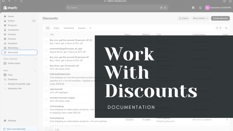 Discounts