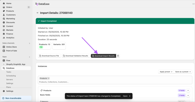 Step 10 - Download Results
