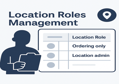 Location Roles Management Added