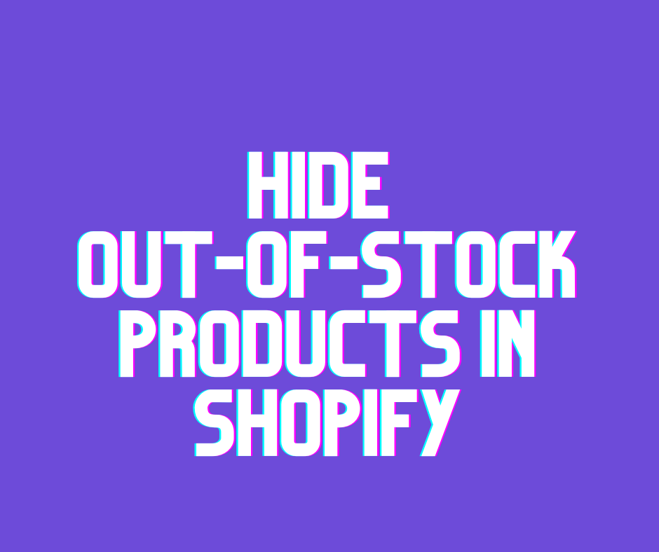 Hide Out-of-Stock Products in Shopify (Bulk with DataEase)