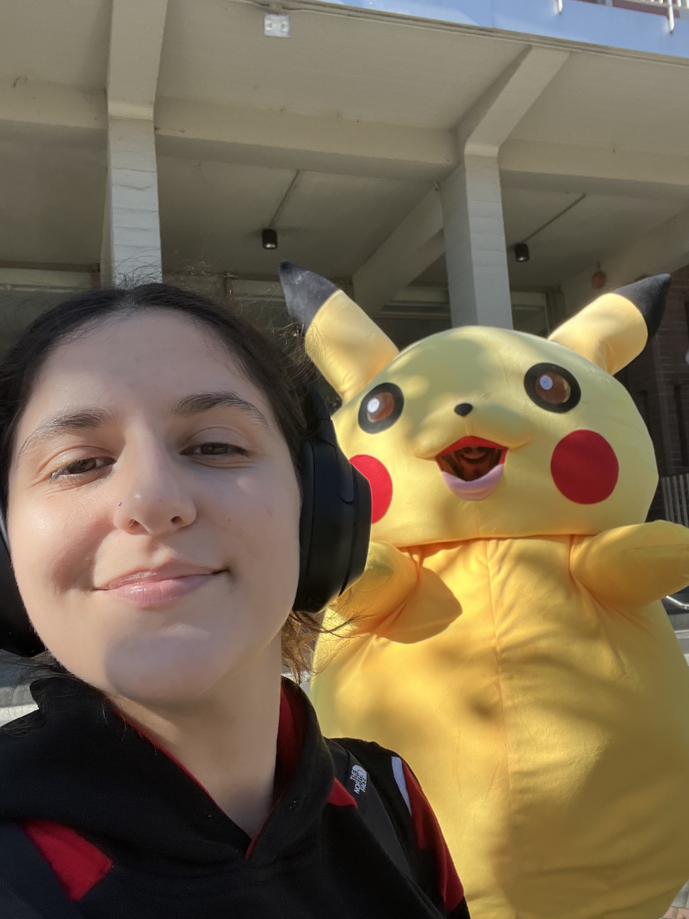 Pikachu mascot at Anime Destiny - photo 3