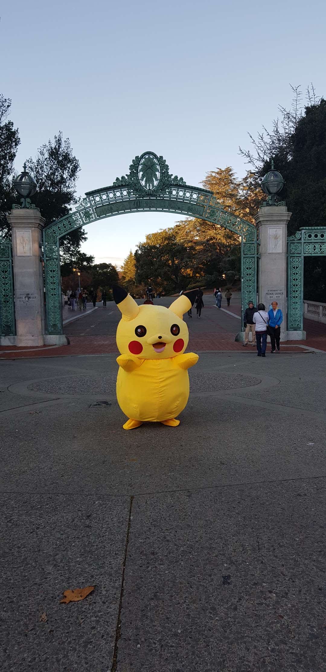 Pikachu mascot at Anime Destiny - photo 1