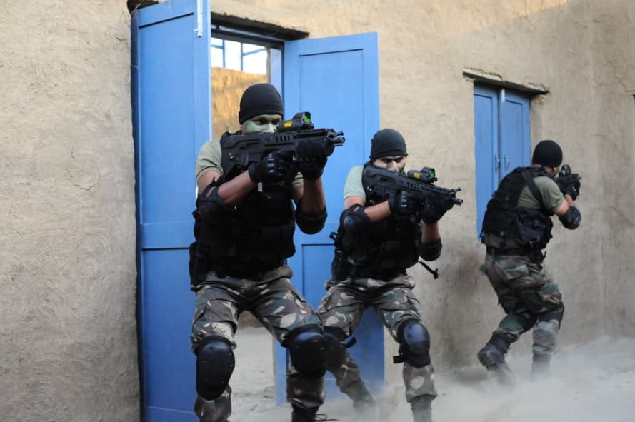 Air Force Special Forces operatives of ‘Garud’ force (Photo/Ministry of Defence)