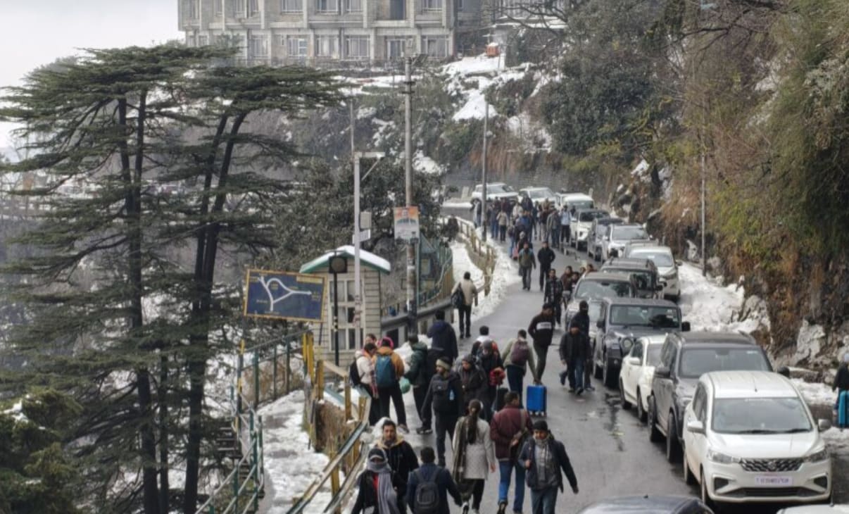 Shimla Traffic Situation (Photo/Sourced)