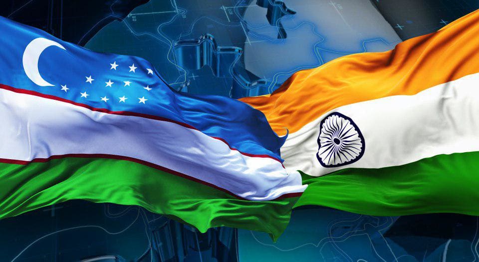 Flags of India, Uzbekistan