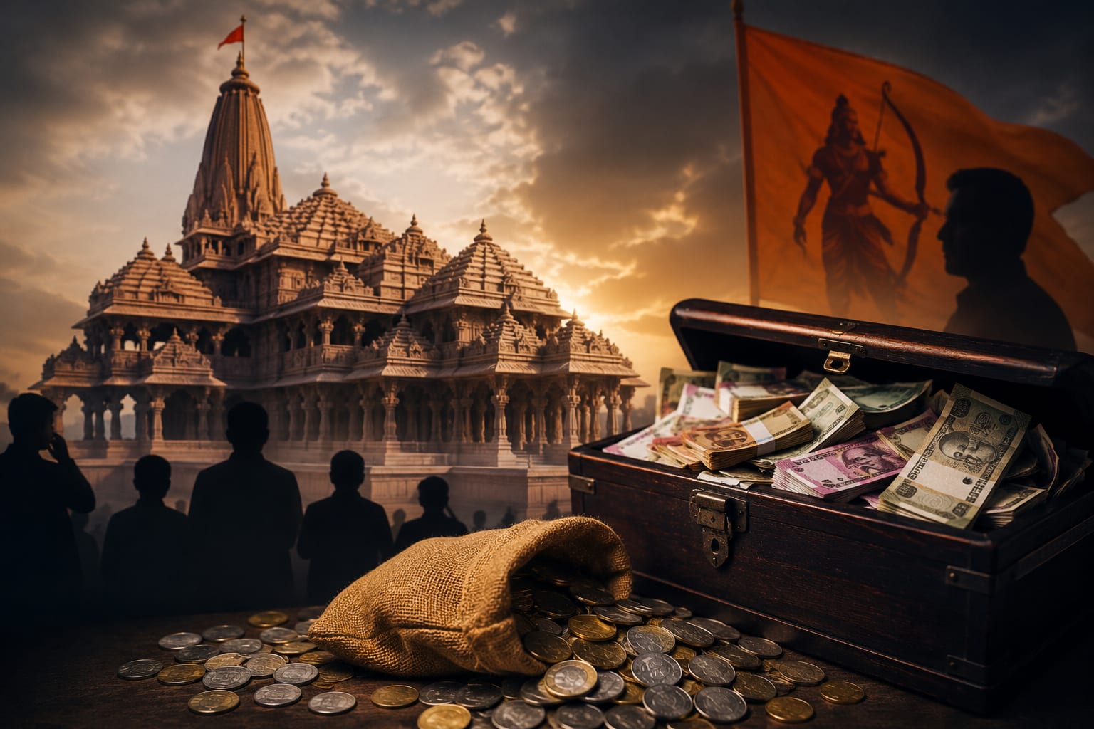 Ram mandir donation probe