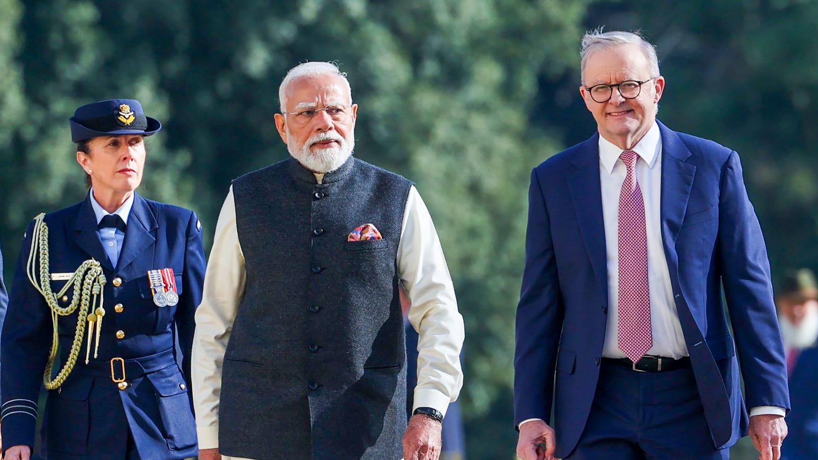 Prime Minister Narendra Modi with his Australian counterpart