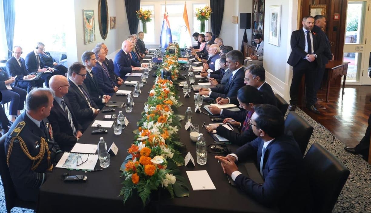 PM Narendra Modi with business leaders