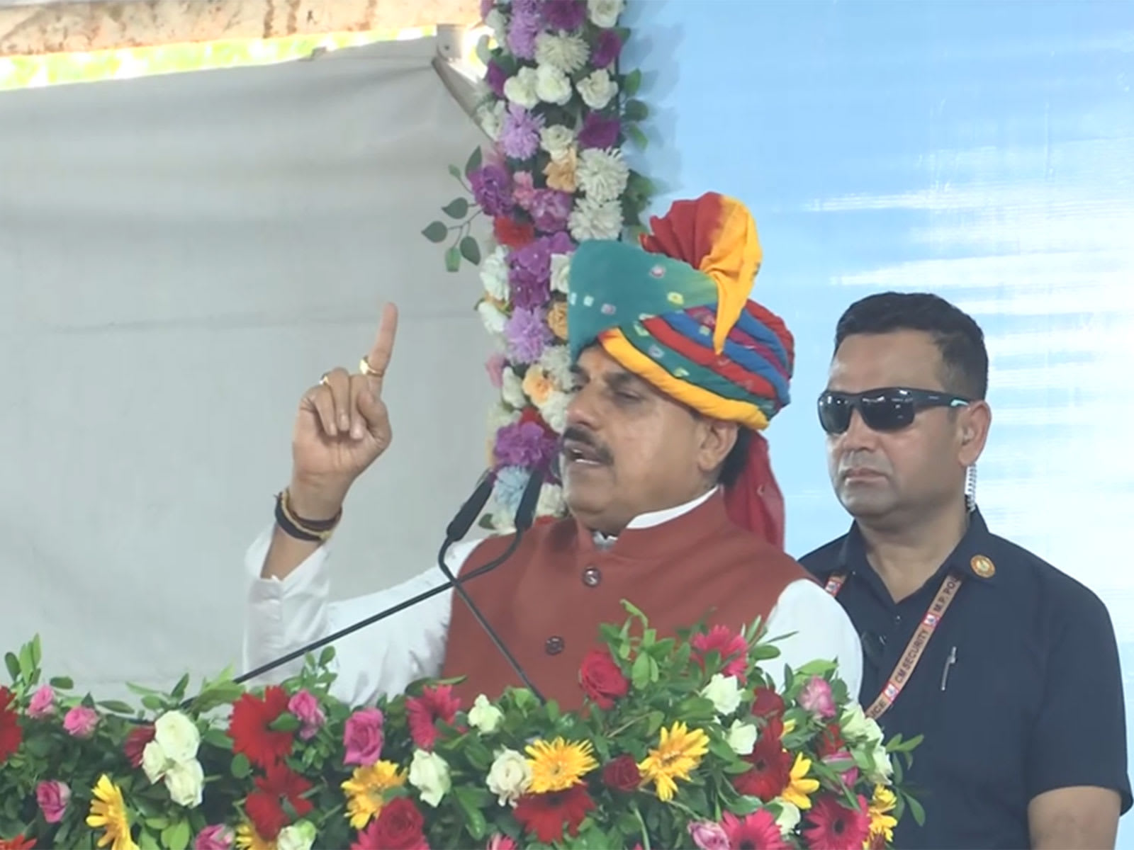 Chief Minister Mohan Yadav