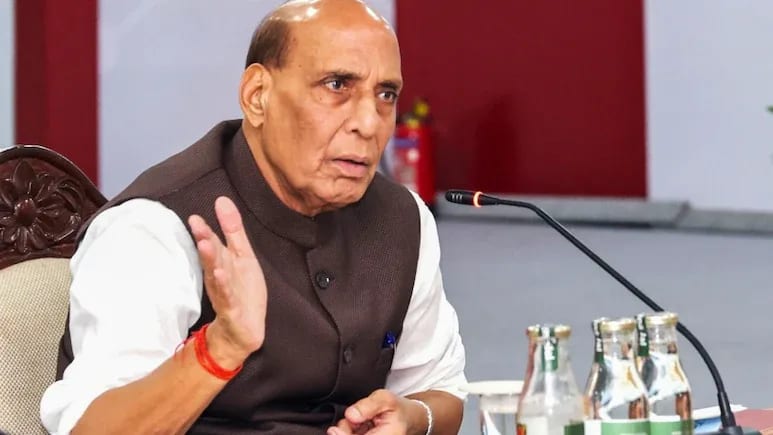 Union Defense Minister Rajnath Singh