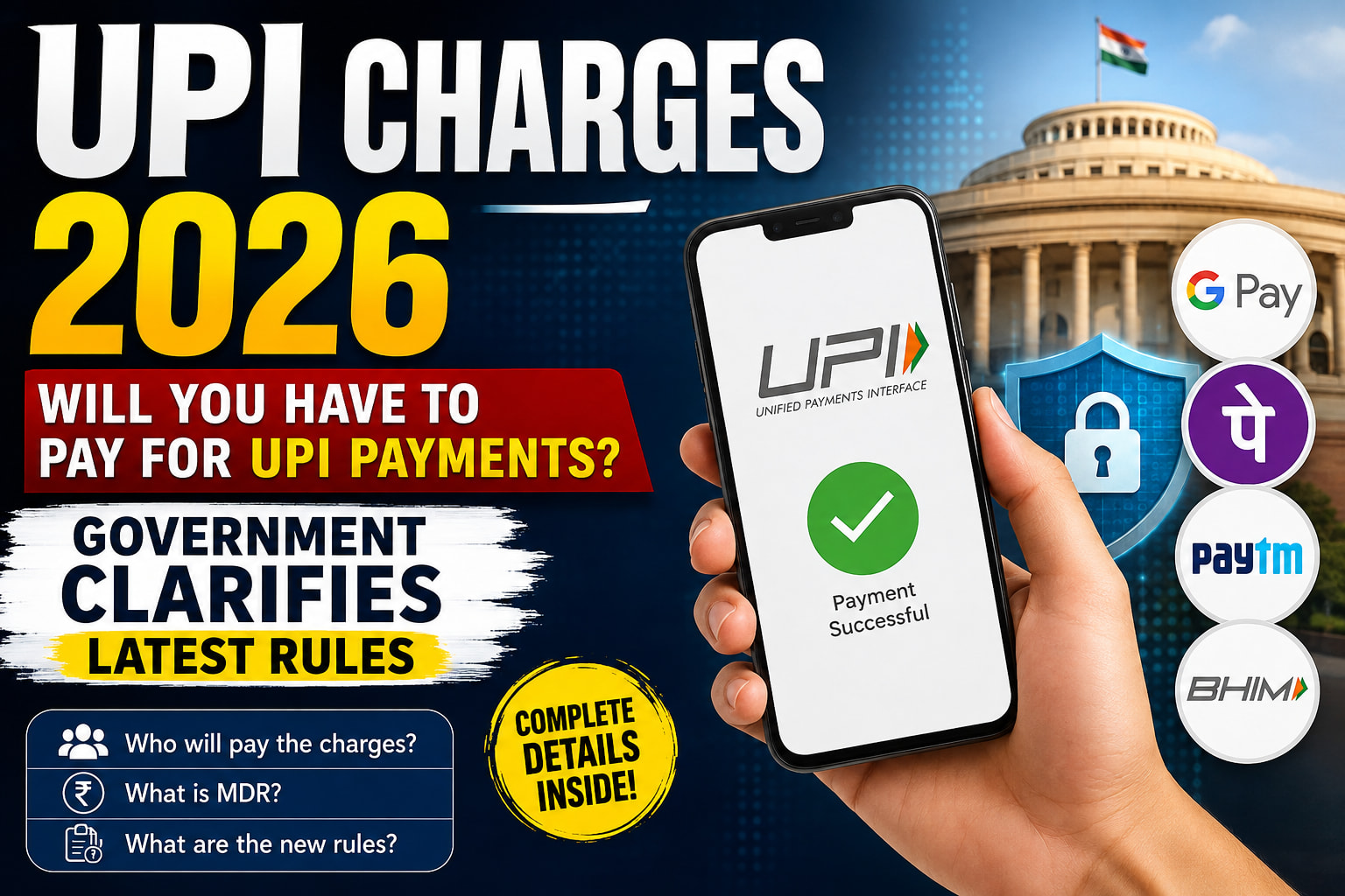 UPI Charges 2026