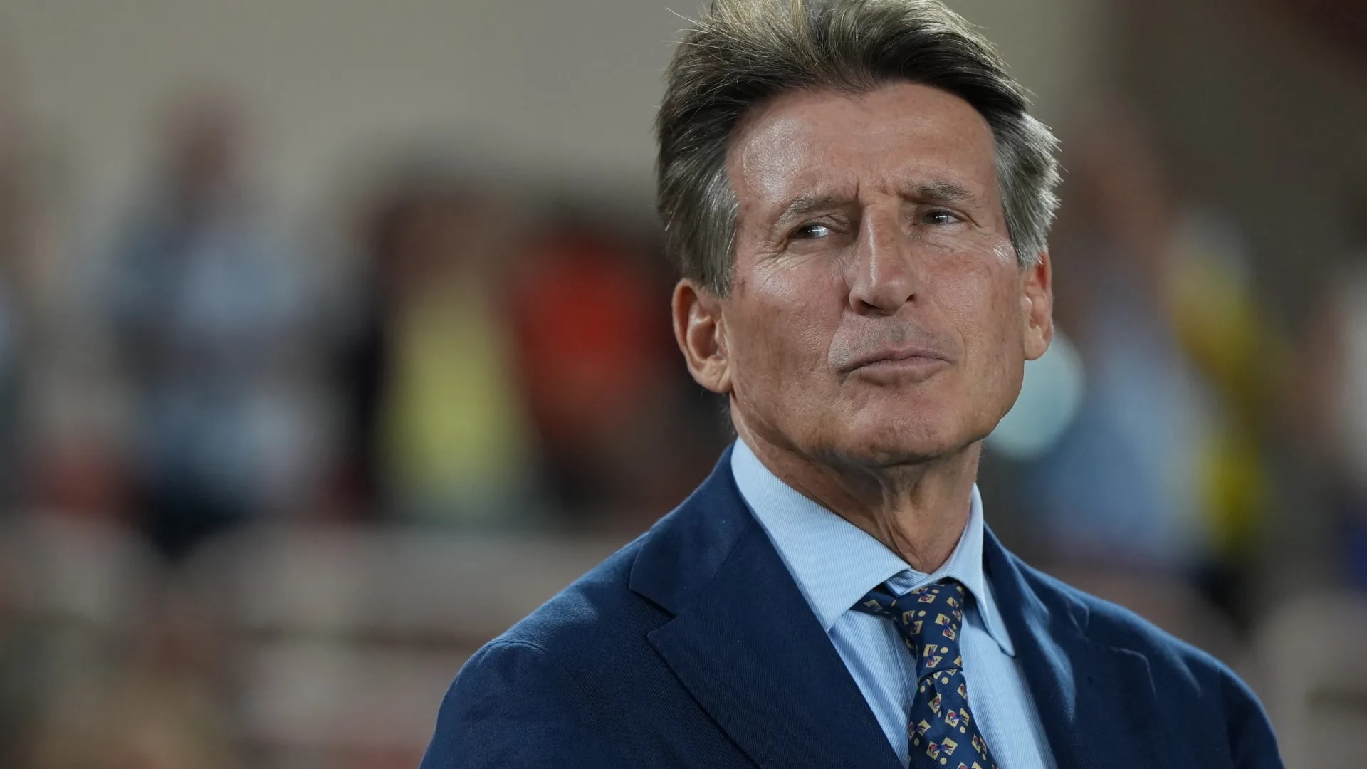 Sebastian Coe, the president of World Athletics