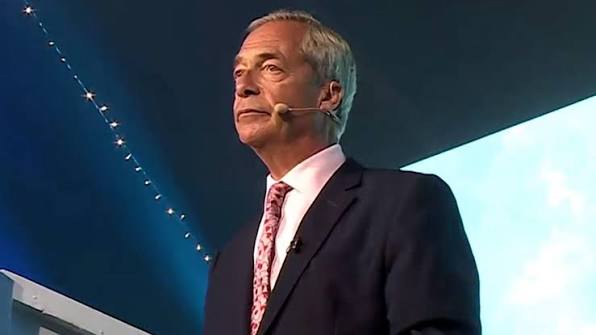 Nigel Farage, the prominent British politician and former leader of the UK Independence Party (UKIP)