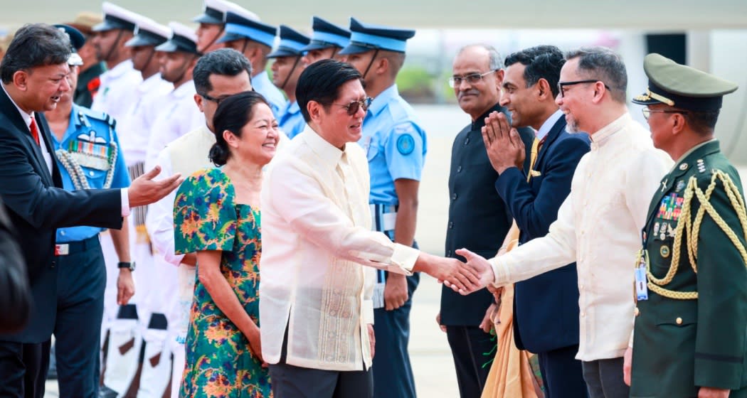 Philippine President Ferdinand Marcos Jr. at a diplomatic event
