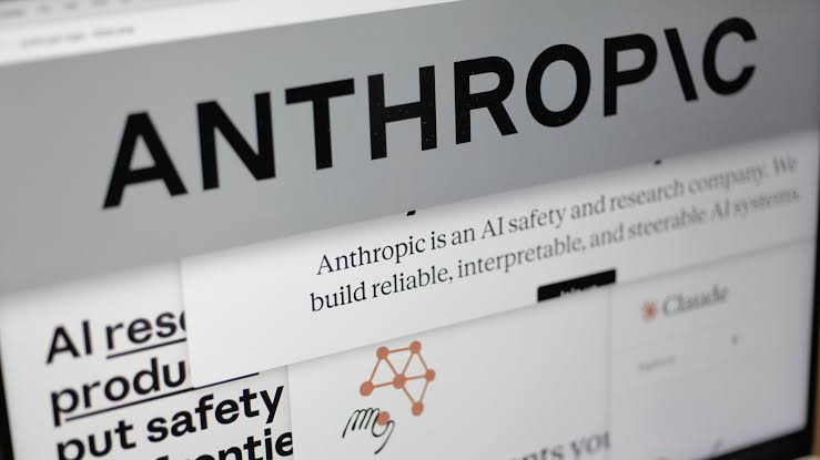 A conceptual image of artificial intelligence with caution signs