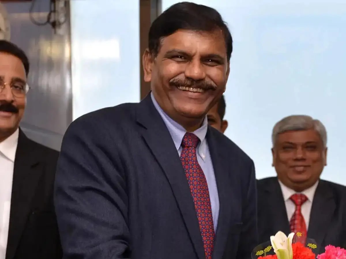 M. Nageshwar Rao at a political event
