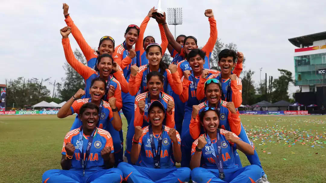 India's U19 women's cricket team preparing for the World Cup.