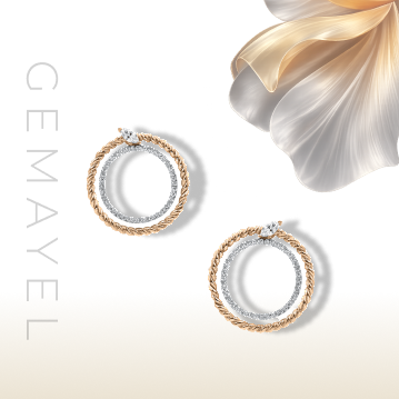 Left 2 earrings