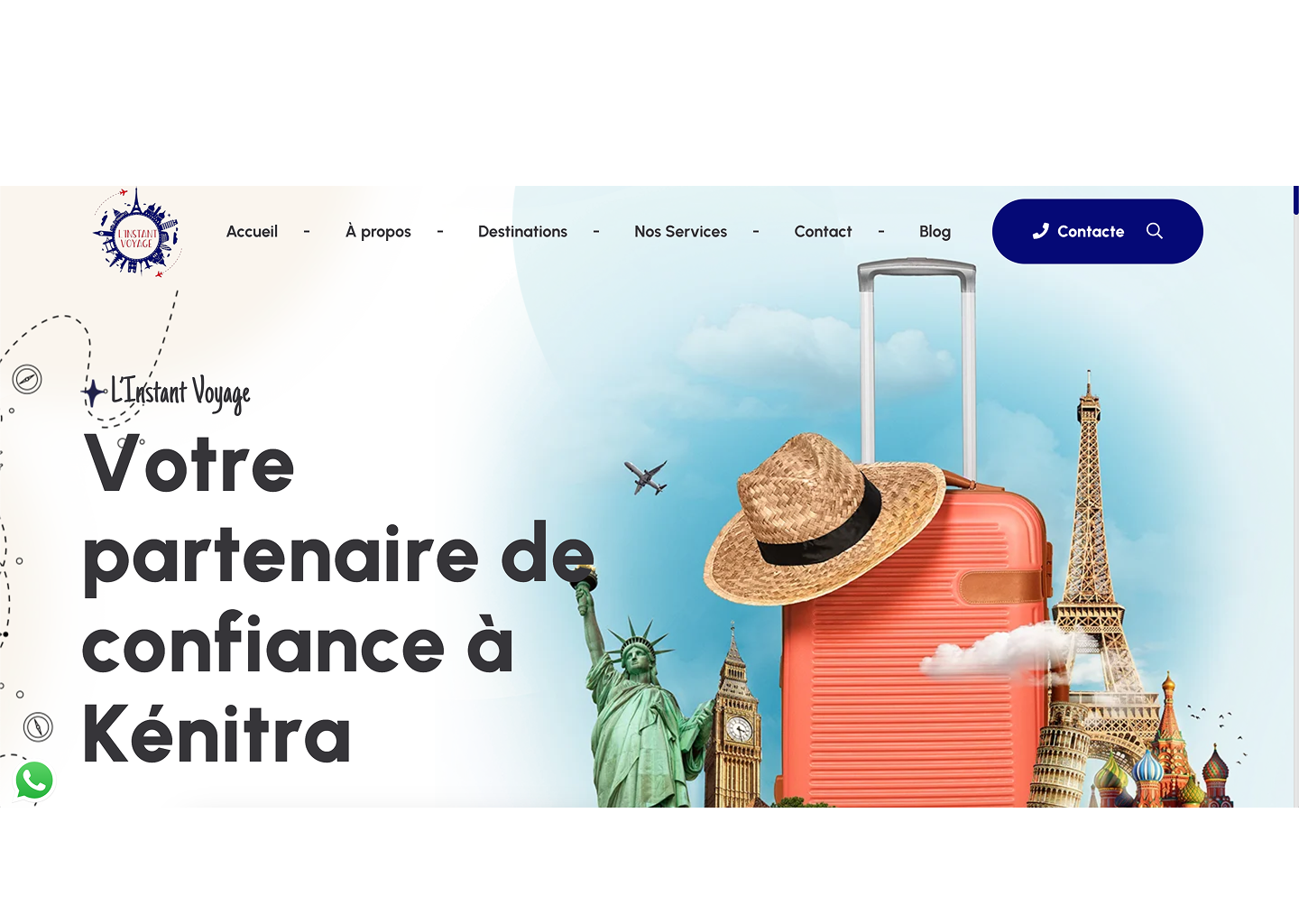 L'Instant Voyage Hero