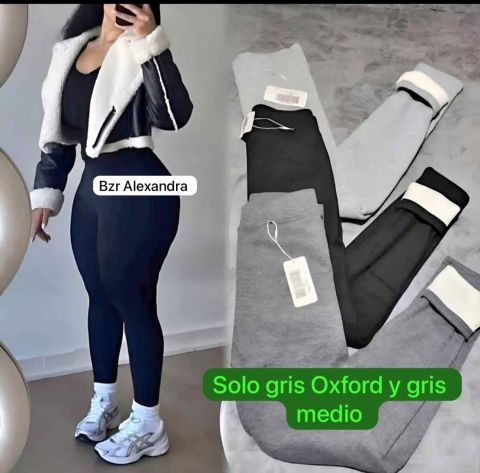 Leggings Gris Oxford y Gris Medio - Nuevos