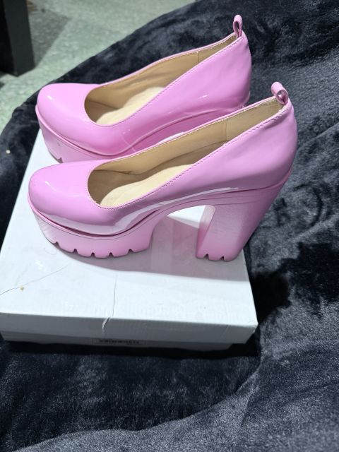 Zapatos de Tacón Altos Color Rosa