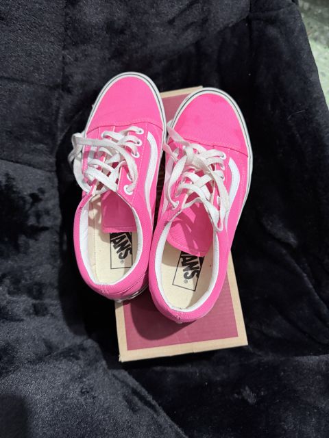 Tenis Vans Rosa Talla 24,5