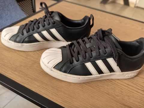 Tenis Adidas Superstar Negros Talla 7.5