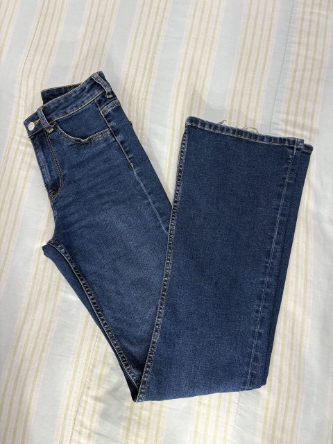 Pantalones de mezclilla azul